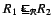 $R_1 \sqsubseteq\hspace{-0.12in}\vspace{-.004in}\footnotesize {\ast}\,_{\ensuremath{\mathcal{R}}} R_2$