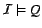 $\ensuremath{\mathcal{I}}\models Q$
