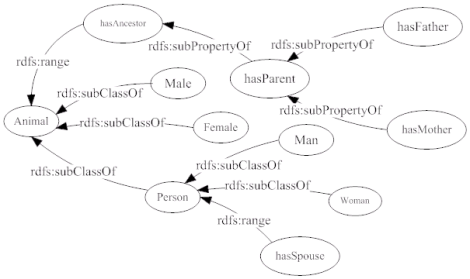 Figure 2. Graph summary of the Animal Ontology