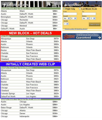 Block-A section similar to clipped section