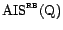 ${\mathrm{AIS^{\textsc{rb}}}}(\text{Q})$