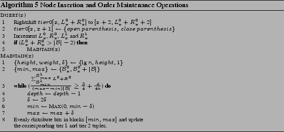 \begin{algorithm} % latex2html id marker 333 [tbp] \begin{center} \caption{ Node... ...er 1 and tier 2 tuples. \end{tabbing}} \end{center}\vspace{-3mm} \end{algorithm}